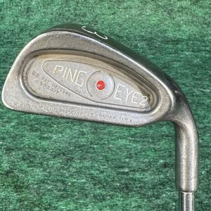 Vintage Ping Eye 2 3 Iron Red Dot Right Hand Mens Steel Shaft Golf Pride Grip